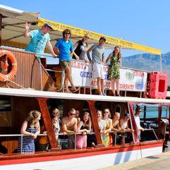 Boottocht groepsfoto